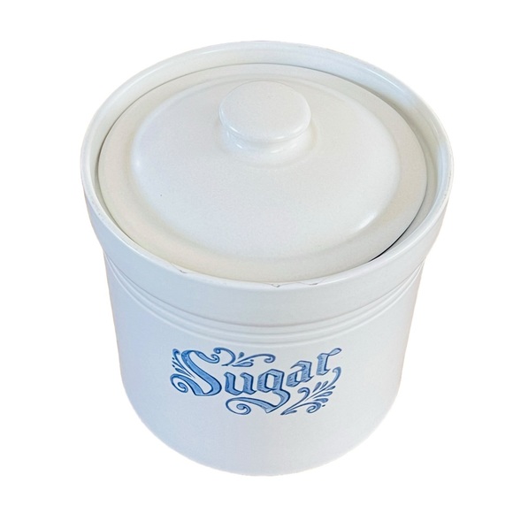 Vintage Pfaltzgraff Yorktowne Canister Sugar 2 1/2 Qt - Picture 8 of 8